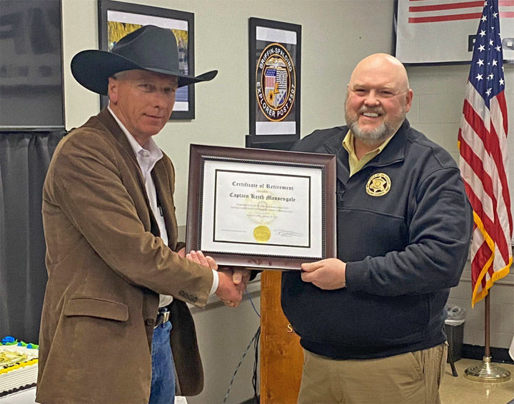 Massengale retires after 28 years with SCSO